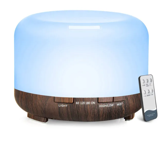 Aroma Humidifier LED Mood Light 500ML